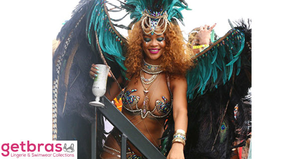 Get into the Festival spirit like the Carnival Queen Rihanna