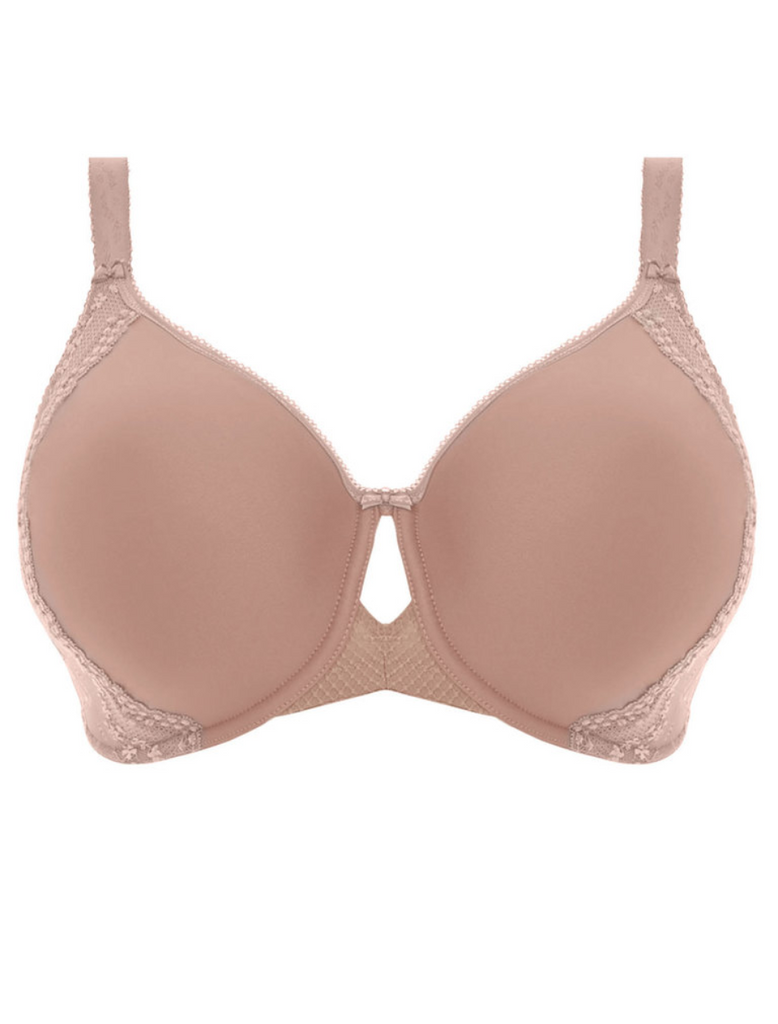 Elomi Charley Underwire Bandless Spacer Molded Bra, Fawn | Elomi Charley Molded Bras