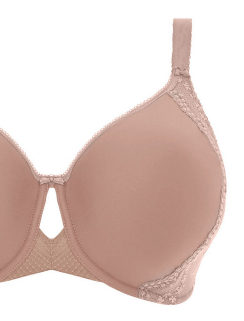 Elomi Charley Underwire Bandless Spacer Molded Bra, Fawn | Elomi Charley Molded Bras