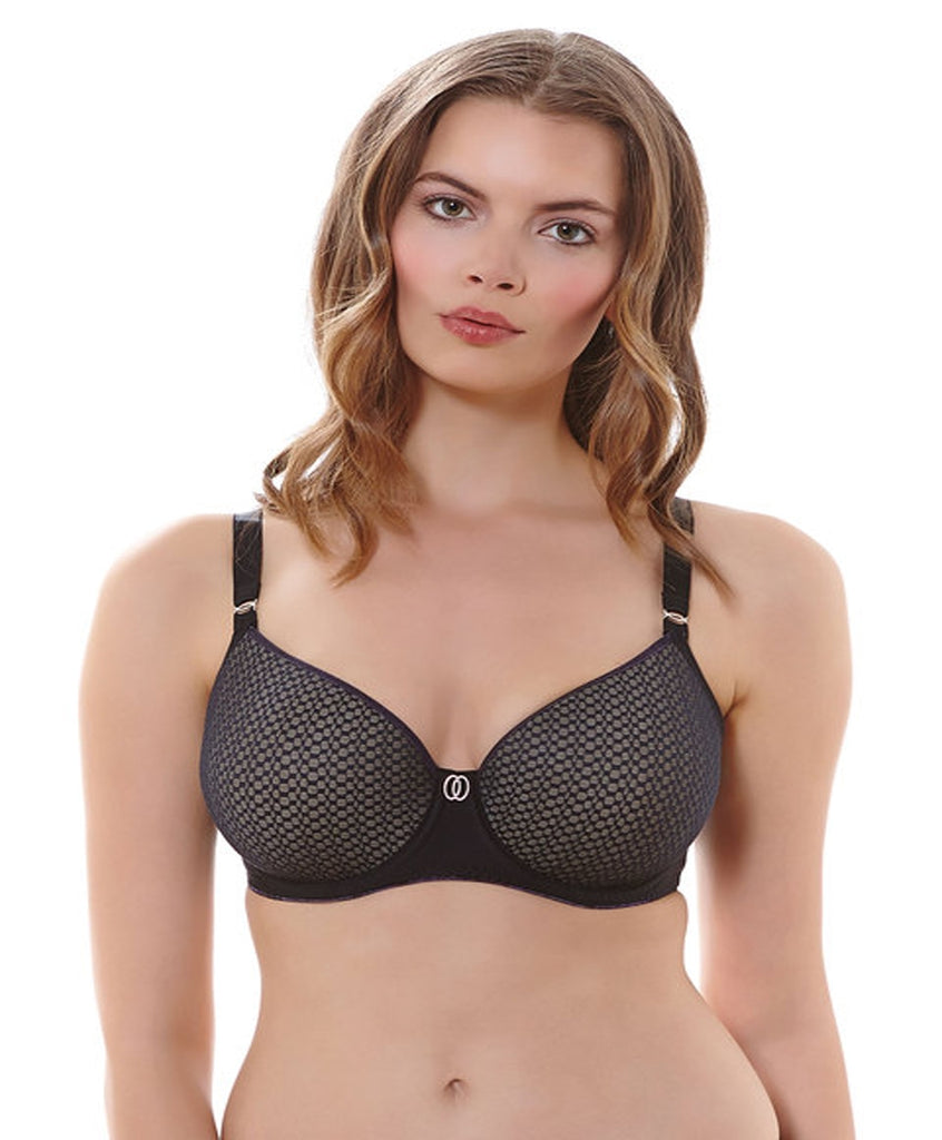 Freya Muse Underwire Spacer Moulded Bra, Black