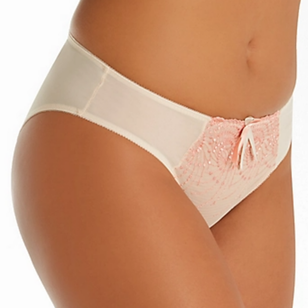 Fit Fully Yours Nicole Bikini Panties, Ivory/Cream Sunset
