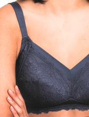 Anita Dalia Mastectomy Bra Wireless Post Operative bra, Shadow Blue | Blue  Mastectomy Bra | Anita Post Mastectomy Bras
