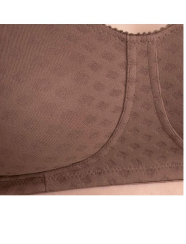 Anita Lisa Wire-Free Mastectomy Bra, Truffle | Truffle Brown Mastectomy Bras | Anita Lisa in Truffle