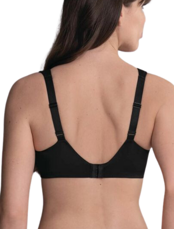 Anita Lucia Bra | Anita Wireless Post Operative bra | Anita Lucia Mastectomy Bra Black