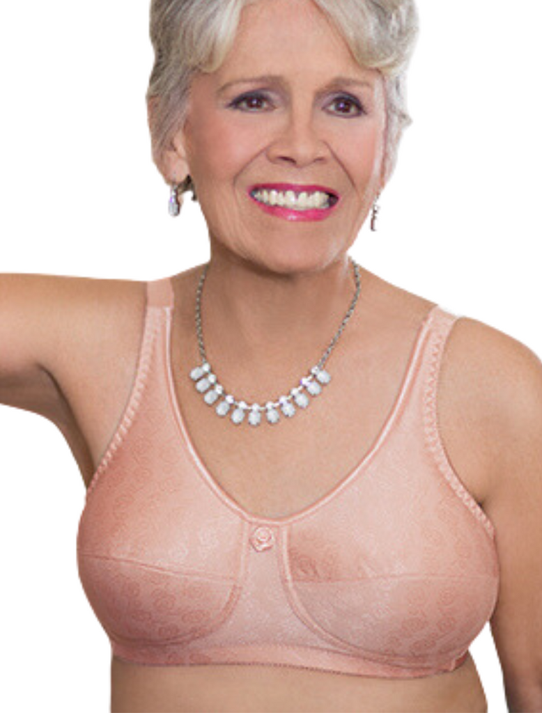American Breast Care Rose Contour Mastectomy Bra, Rose