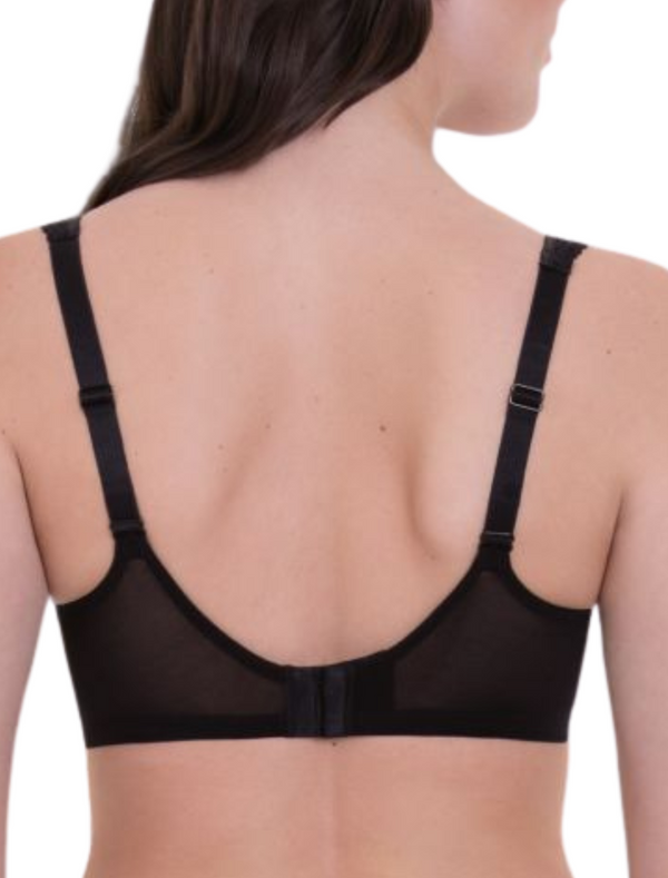 Anita Rosa Faia Selma Soft Cup Bra Spacer Cup, Black | Rosa Faia Spacer Bra Black | Wireless Rosa Faia Selma