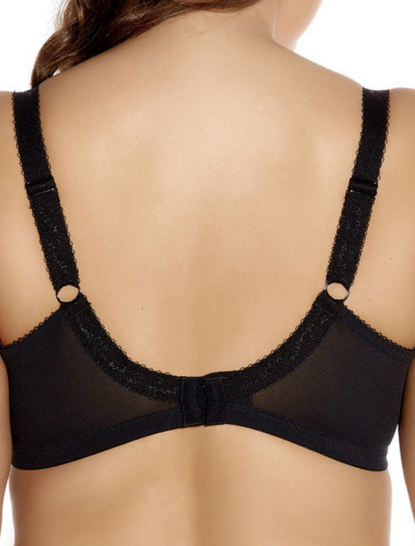 Goddess Keira Banded Underwire Bra, Black | Black Goddess Kiera