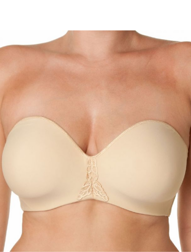 ABC American Breast Care Strapless Mastectomy Bra, Beige | Beige Strapless Mastectomy Bra ABC | Mastectomy American Breast Care Strapless Bra