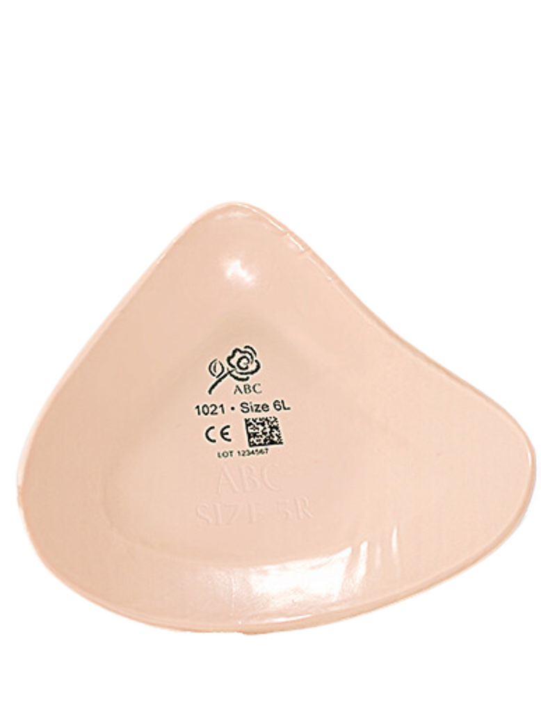 ABC Asymmetric Ultra Light Form Lightweight Form Blush | Blush Asymmetric Breast Form | Ultra Lightweight Breast Prosthesis