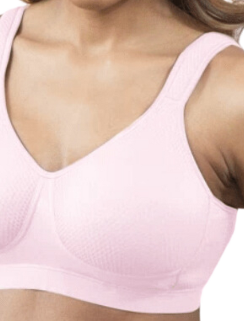 ABC American Breast Care Seamless Massage Bra, Pink