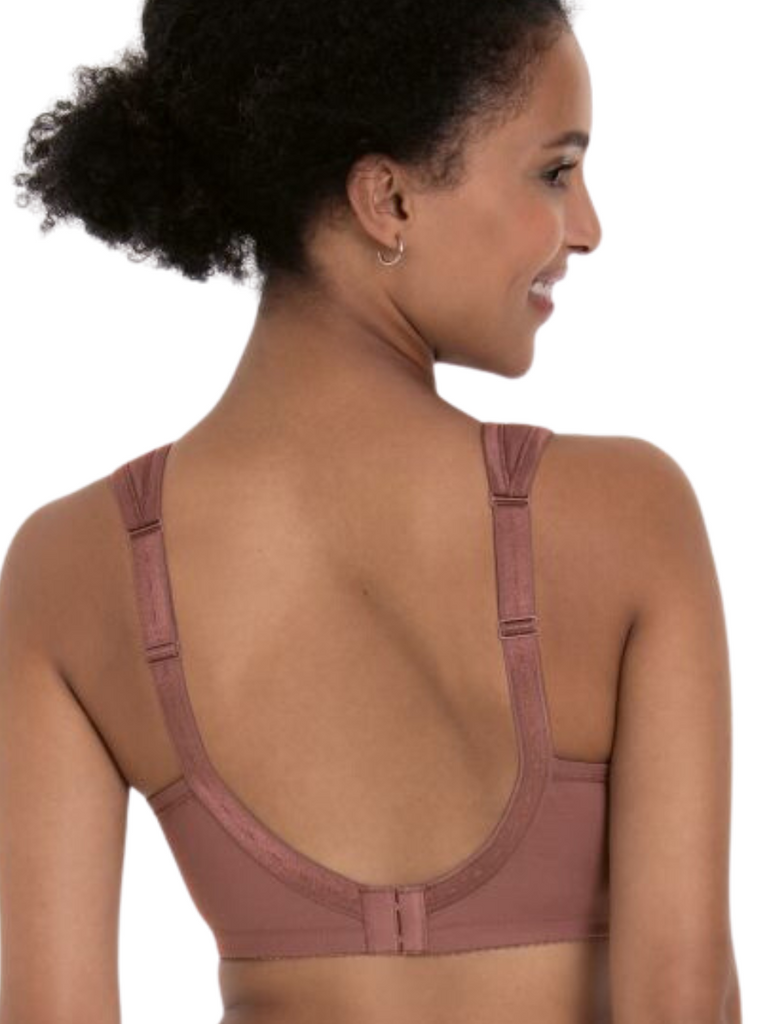 The Anita Safina Wireless Post Operative bra, Berry – Bras & Honey USA