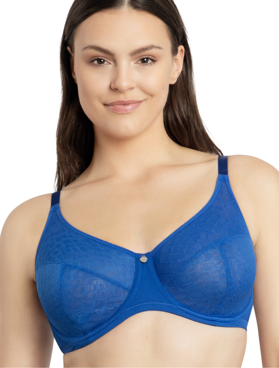 Fantasie Fusion Underwired Full Cup Side Support Bra - Sapphire - Curvy