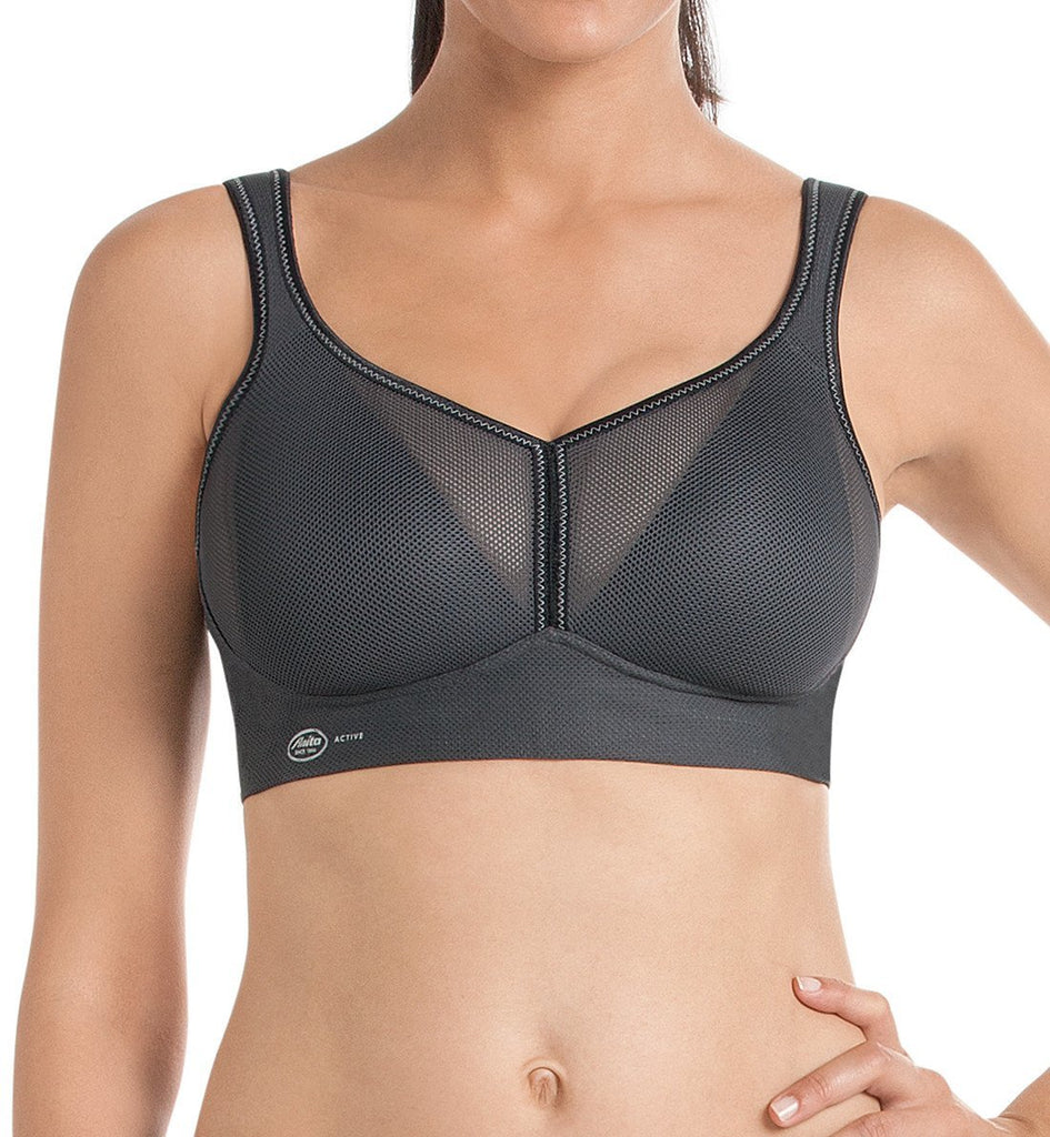 Anita Active Air Control Wirefree Padded Sports Bra Anthracite