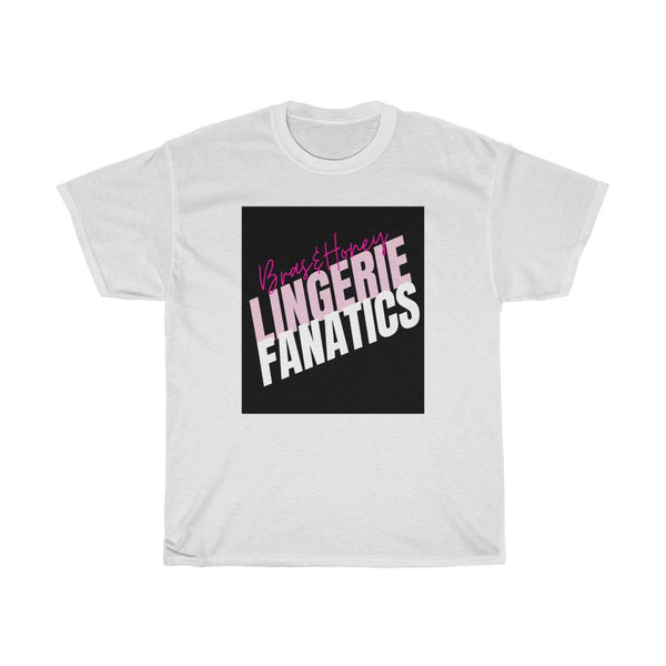 Camisetas con eslogan de Bras & Honey Lingerie Addict