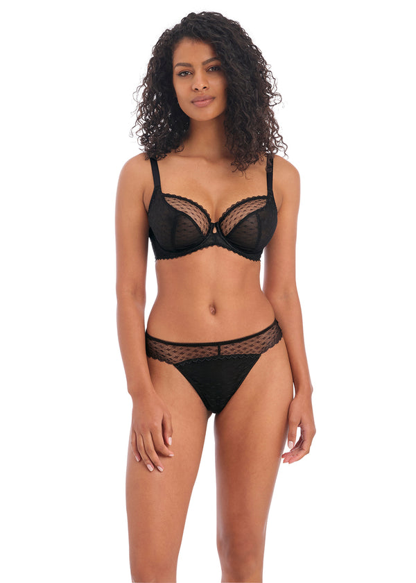 Freya Signature UW Plunge Bra, Black
