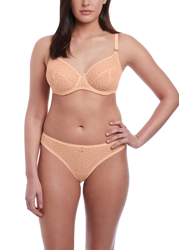 Freya Starlight Underwire Hero Balcony Side Support Bra, Caramel