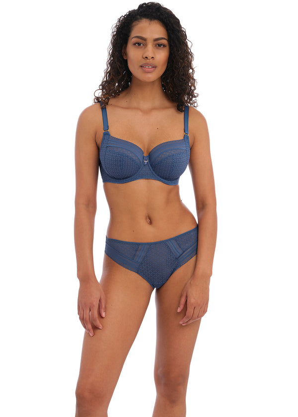 Freya Viva Underwire Side Support Bra, Denim