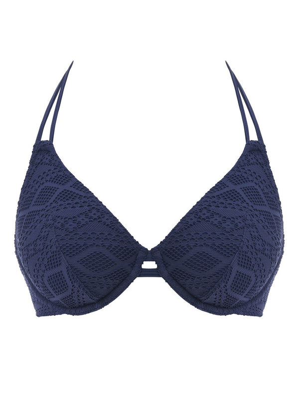Freya Sundance Uw Halter Bikini Top, Denim