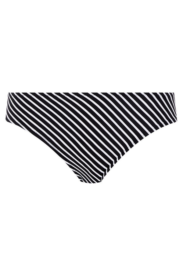 Freya Beach Hut Bikini Brief Swim Bottom, Black