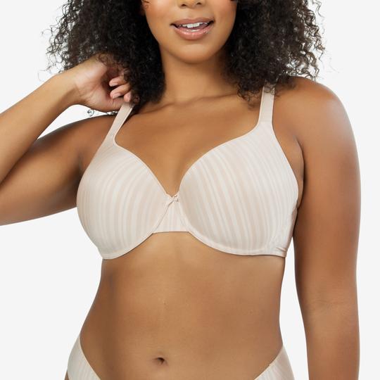 Parfait Aline Molded Underwire T-Shirt Bra, Nude with Nude