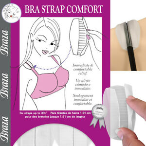 Braza Strap Comfort - Almohadillas de silicona para correas de sujetador