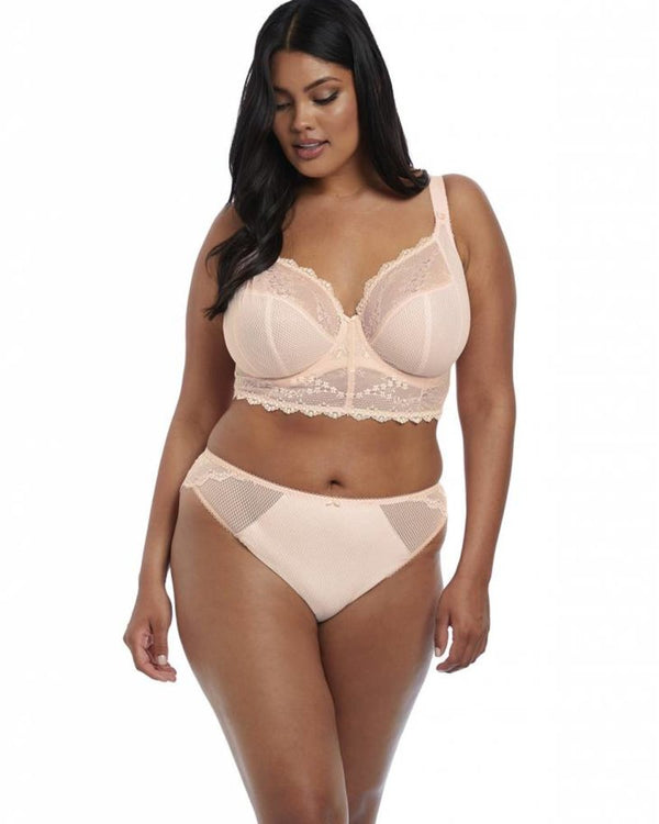 Elomi Charley Bralette con aros rosa ballet