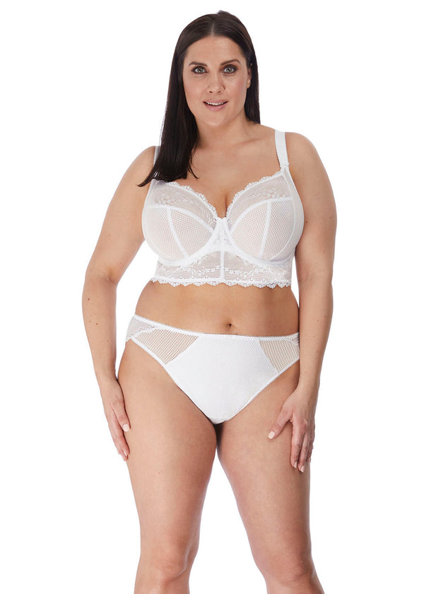 Bralette con aros Elomi Charley Blanco