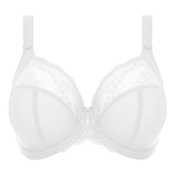 Elomi Charley Underwire Plunge Bra White