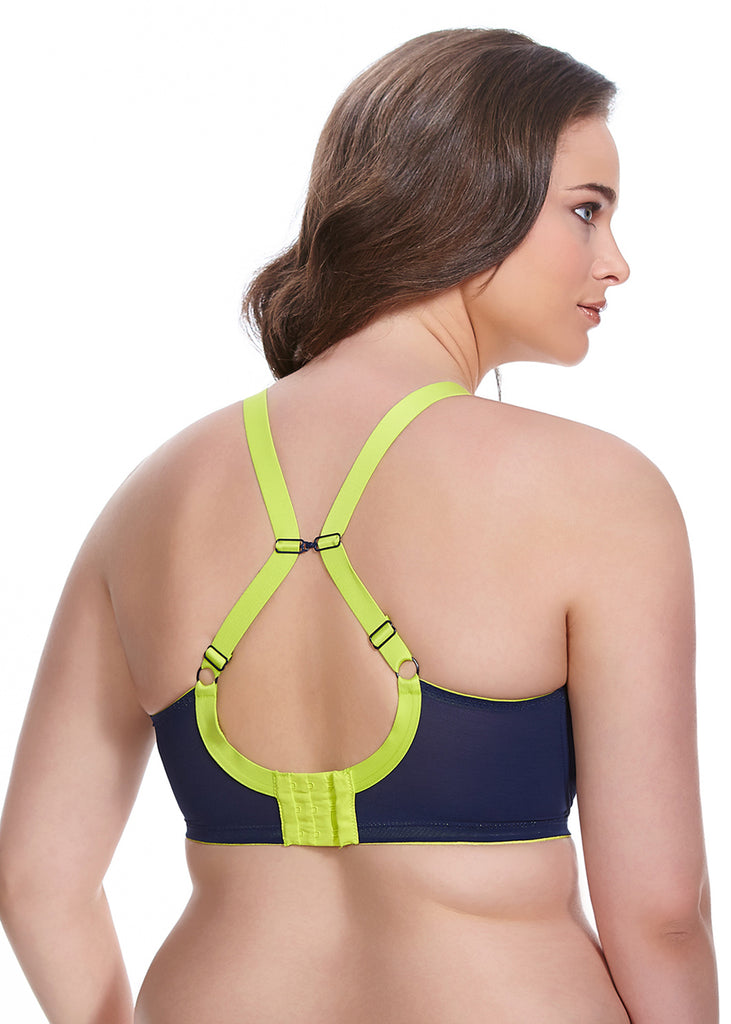 Elomi Energise Underwired sports bra G-O cup BLACK –