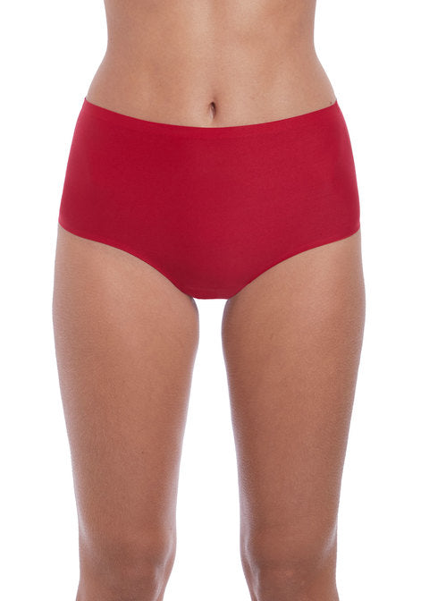 Fantasie Smoothease Invisible Stretch Panty Completo, Rojo