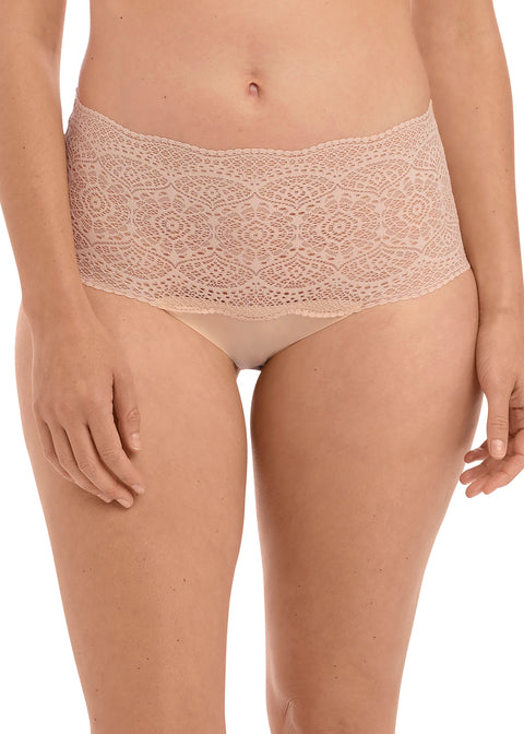 Braguita completa de encaje Fantasie, beige natural