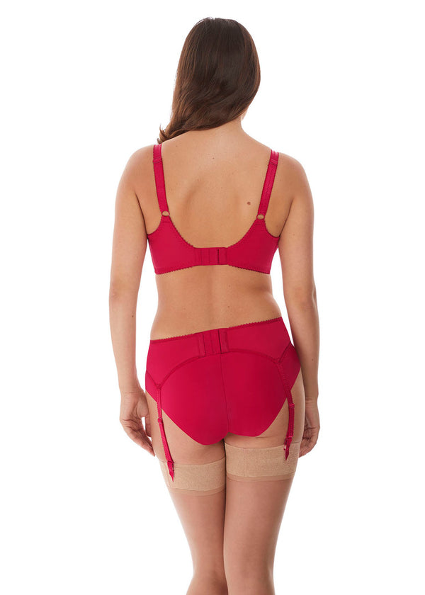 Fantasie Leona Suspender Belt, Red