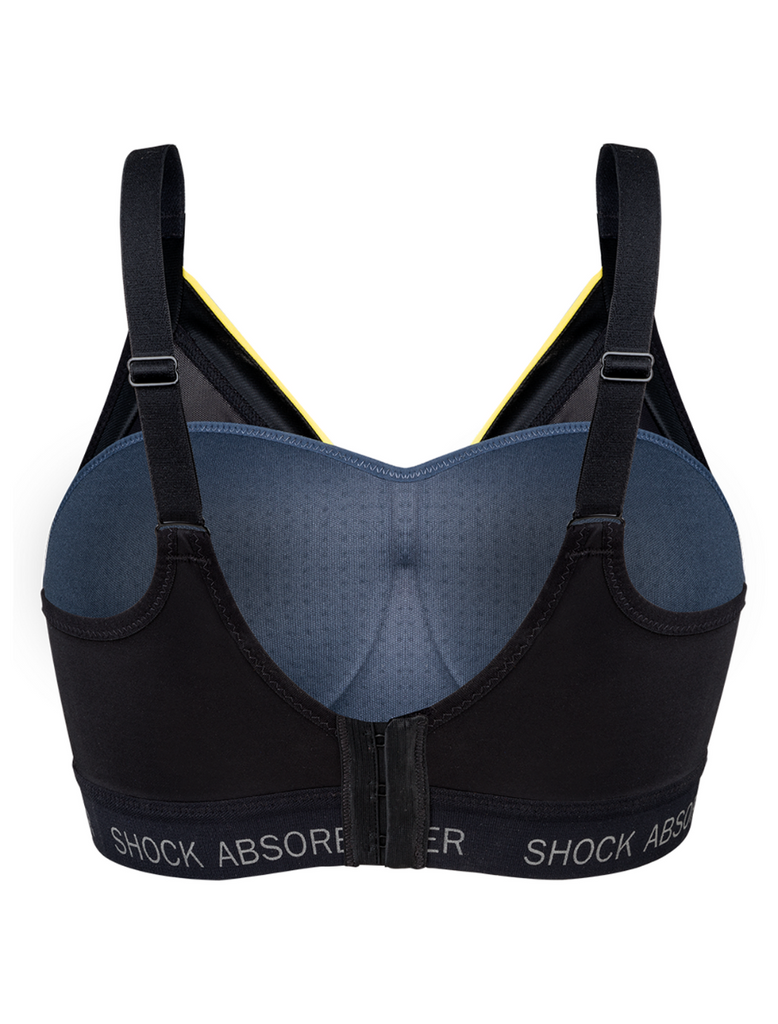 Shock Absorber Active Padded sports Bra Black – Bras & Honey USA
