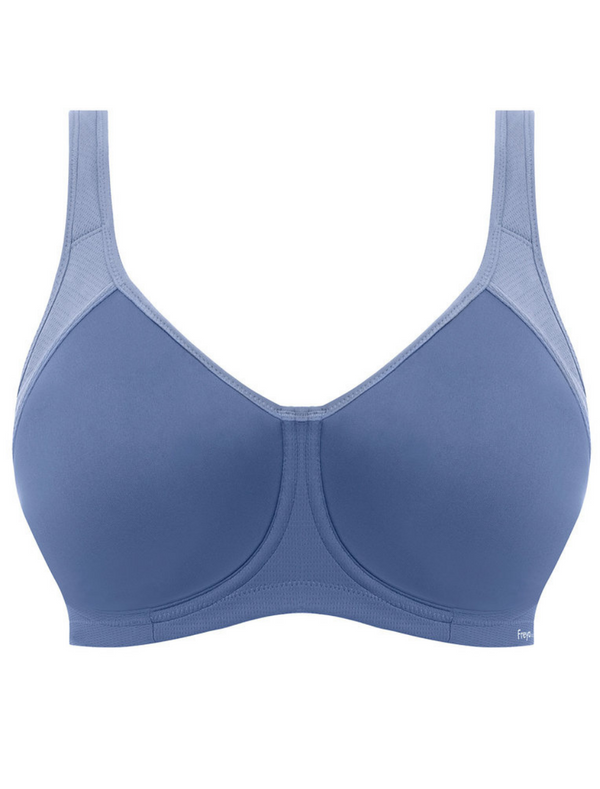 Freya Active Sonic Uw Molded Sports Bra, Denim | Blue Sports Bra | Freya Sports Bra