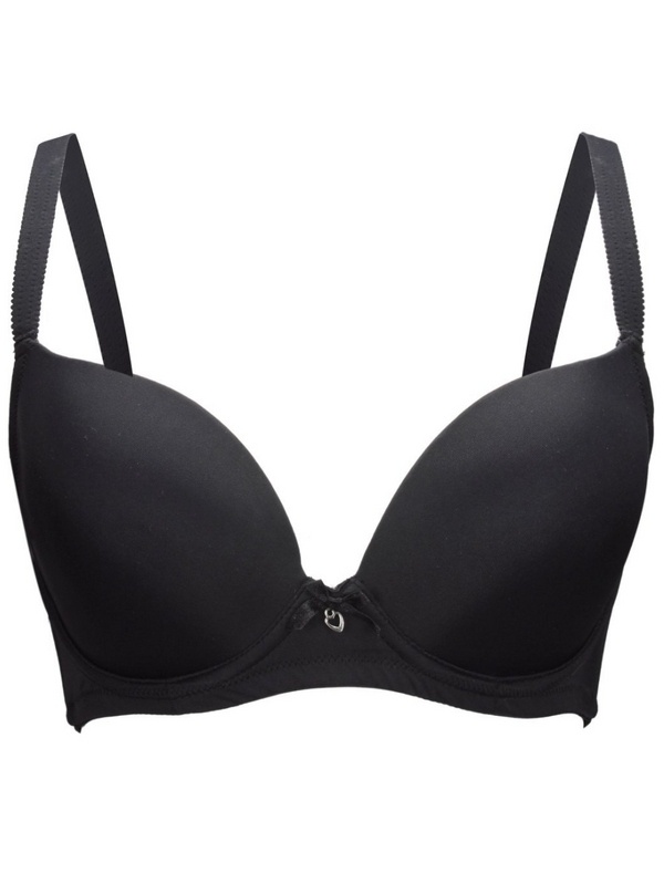 Parfait Jeanie Full Figure Plunge Bra, Black
