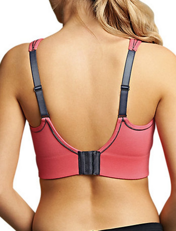 Royce Impact Free Sports Bra, Coral