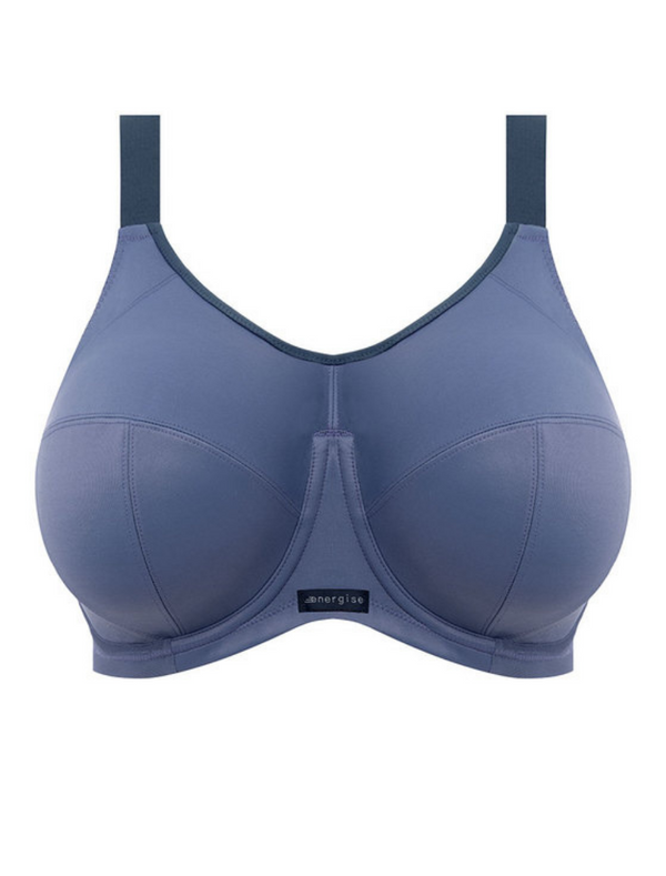 Elomi Energise Sports Bras Underwire Sports Bra, Vintage Denim