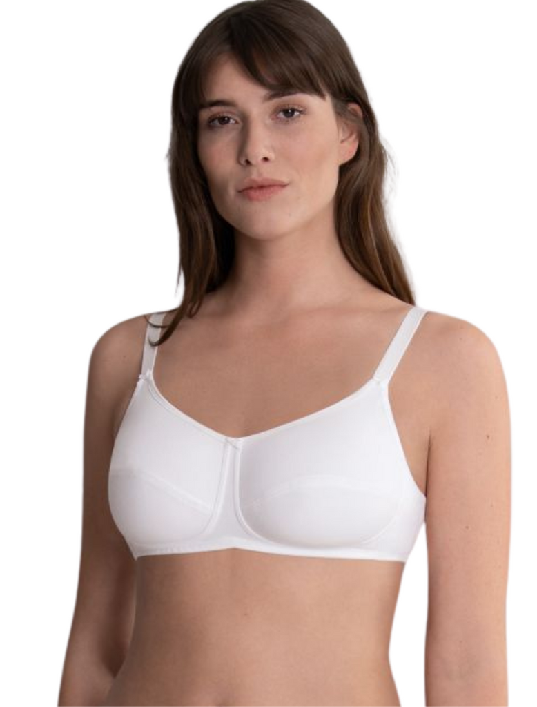 Anita Allie Cotton Mastectomy Bra White White Cotton Bra By