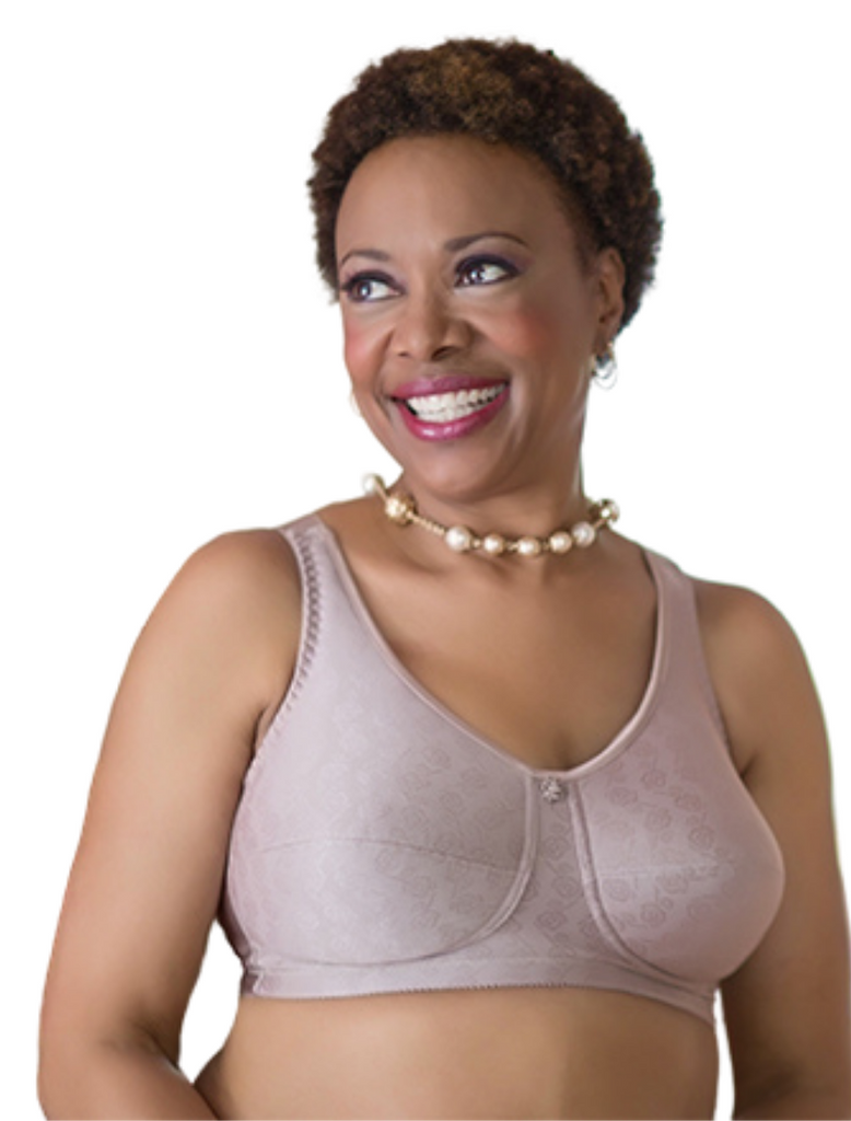 American Breast Care 103 Rose Bra Cocoa  ABC Mastectomy Bra – Bras & Honey  USA