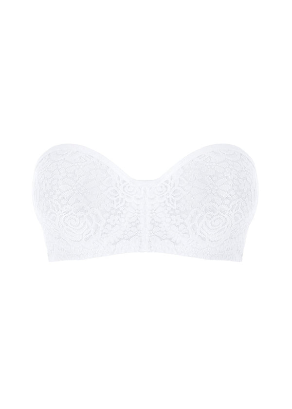 Wacoal Halo Lace Strapless Bra, Ivory | Ivory Strapless Bras | Wacoal Strapless