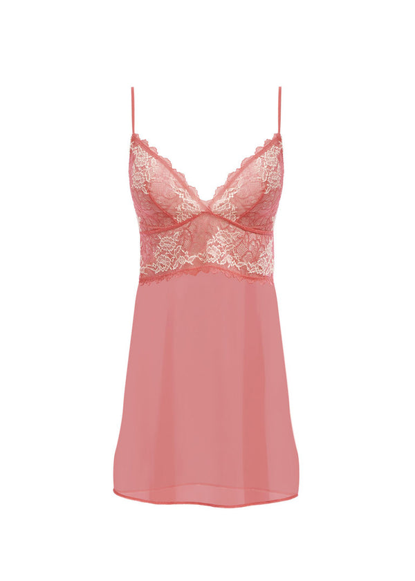 Wacoal Lace Perfection Chemise, Strawberry Ice