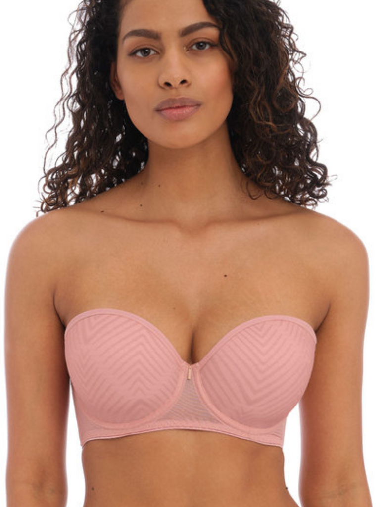 Pink online strapless bra