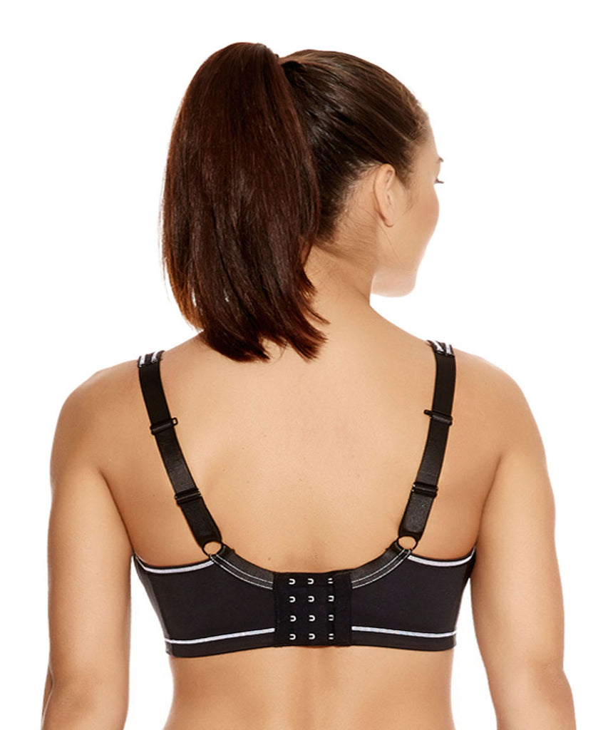 The Freya Active Sonic Underwire Moulded Sports Bra, Storm black