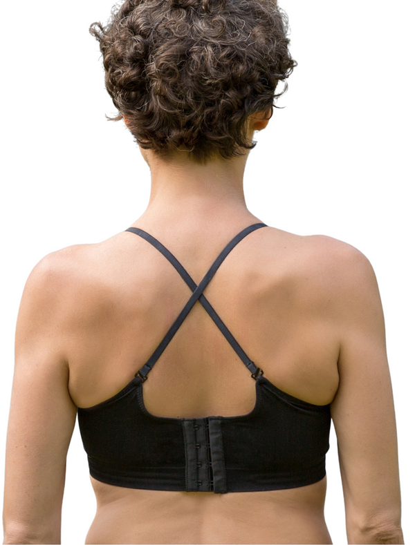 American Breast Care 131 Comfort Bra, Black | Black ABC Comfy Bra