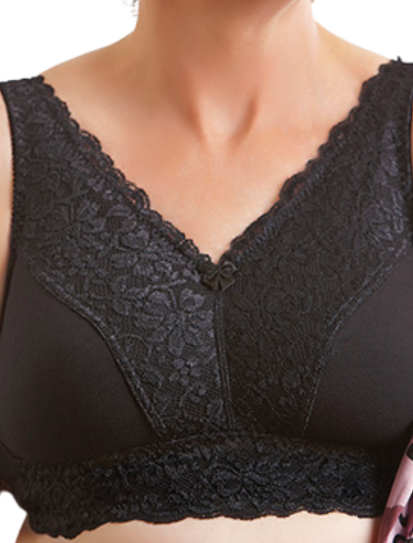 American Breast Care 503 Embrace Bra, Black | Black American Breast Care Embrace Bra
