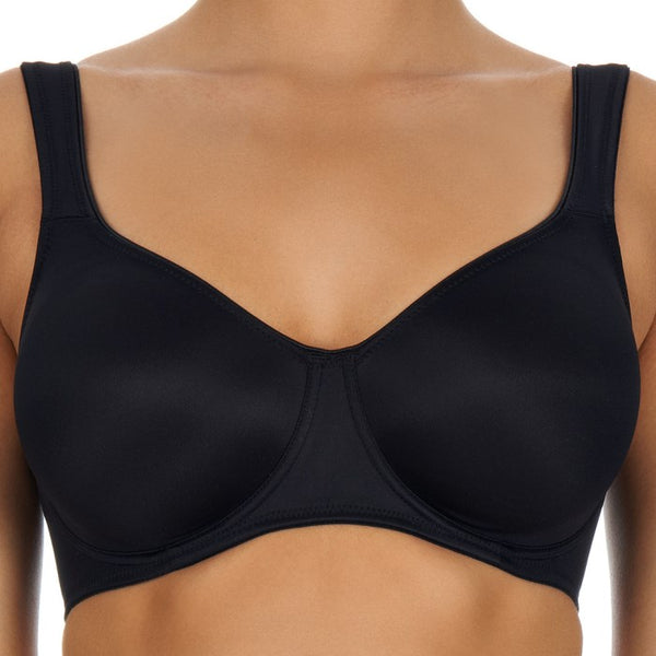 Anita Rosa Faia Twin Seamless Comfort Underwire Bra, Black