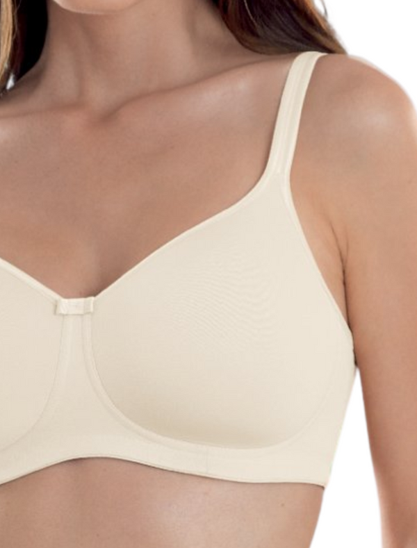 Anita Care Tonya Contour Foam Wire Free Bra, Champagne | Champagne Anita Mastectomy Bras