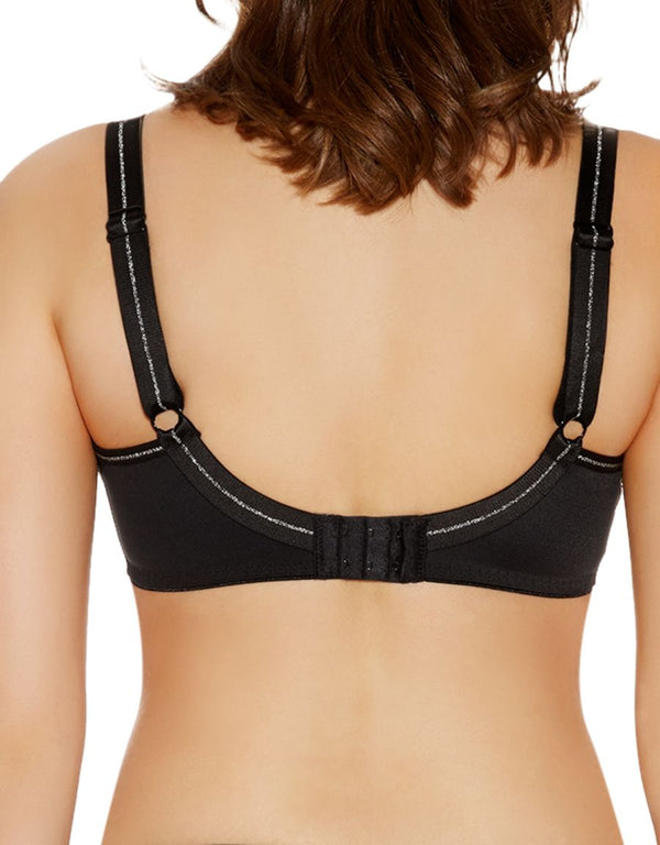 Freya Hero UW Side Support Plunge Bra, Black