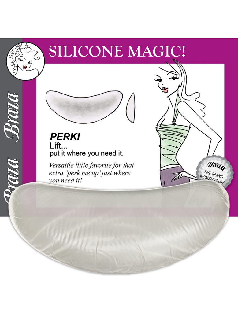 Braza Bra Silicone Magic Perki Breast Enhancement Pads