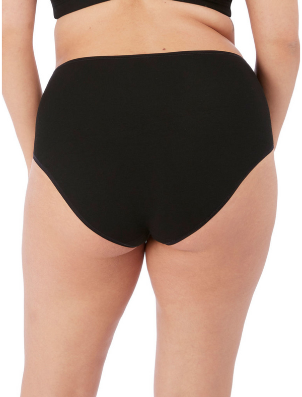 Calzoncillo completo liso Elomi, negro